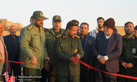 تصاویر| افتتاح جاده عباس آباد شهر کمشچه