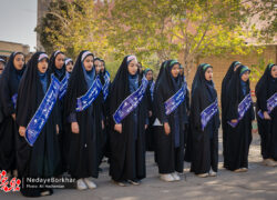 تصاویر| صبحگاه مشترک بسیج دانش‌آموزی برخوار