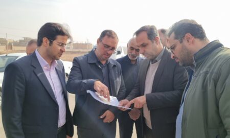 بازدید مدیرکل امور روستایی استانداری اصفهان از پروژه‌های روستایی برخوار