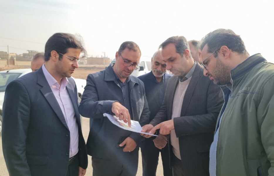 بازدید مدیرکل امور روستایی استانداری اصفهان از پروژه‌های روستایی برخوار