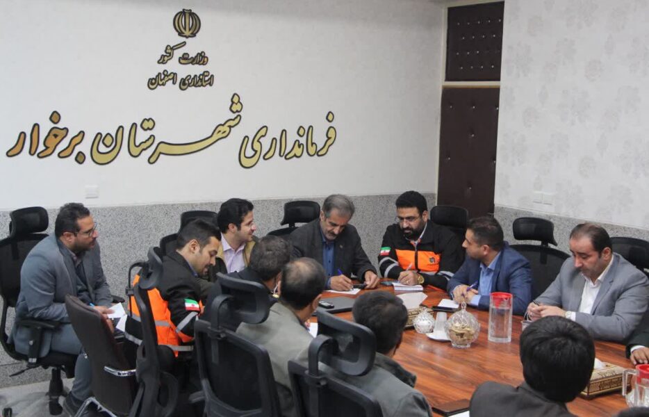 مشکلات راهداری و حمل‌و‌نقل جاده‌ای در برخوار بررسی شد