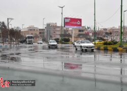تصاویر| باران پاییزی مهمان شهرستان برخوار