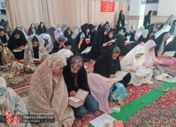 تصاویر| آیین معنوی اعتکاف دانش‌آموزی در کمشچه