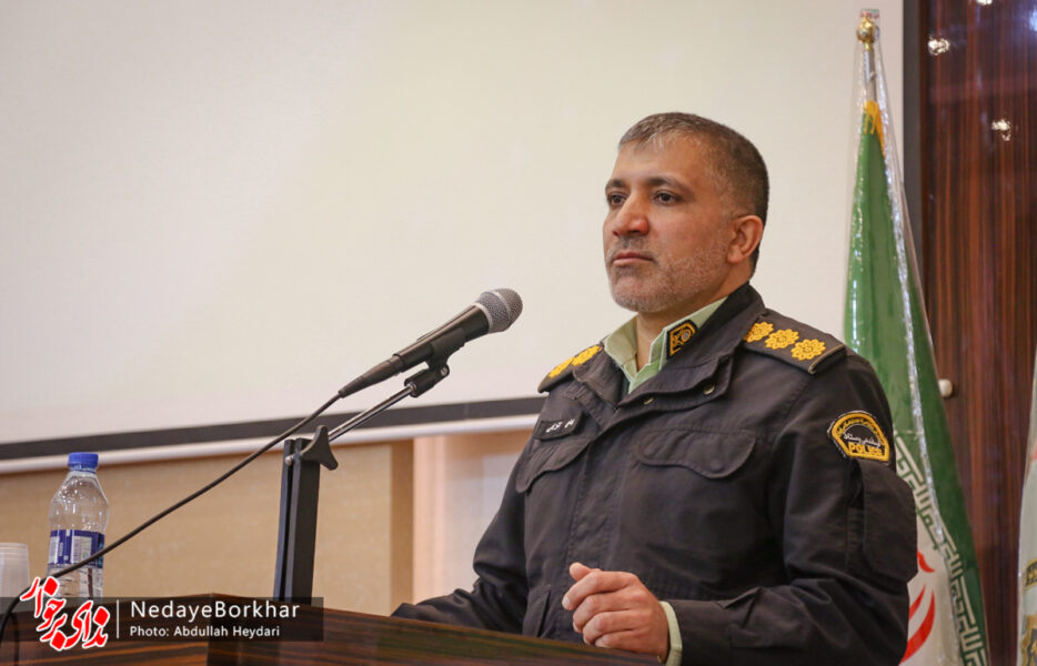 سرهنگ مهدی کریمی فرمانده انتظامی شهرستان برخوار شد