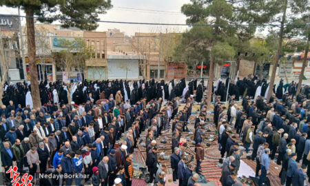 تصاویر| اقامه باشکوه نماز عید سعید فطر در دولت آباد