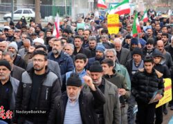 تصاویر| راهپیمایی روز جهانی قدس در شهر حبیب آباد