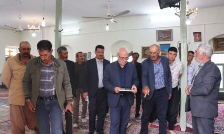 پیگیری میدانی مشکلات روستاهای علی‌آبادچی و پروانه توسط نماینده برخوار+ تصاویر