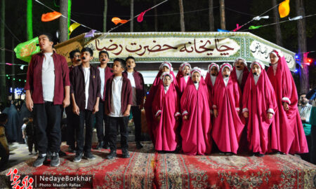 تصاویر| ویژه برنامه ولادت امام رضا (ع) در دولت آباد