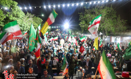 تصاویر| یادواره شهدای دانش‌آموز جنگ تحمیلی اخیر در دستگرد برخوار