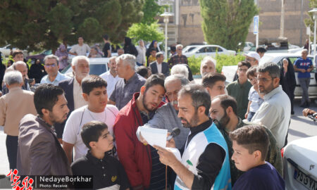 تصاویر| بدرقه زائران برخوار به سرزمین وحی