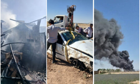 روز پر حادثه در برخوار/ آتش‌نشانان درگیر ۳ عملیات شدند