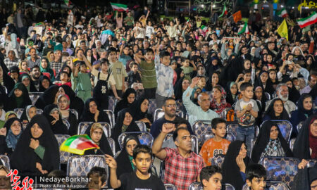 تصاویر| جشن بزرگ عید غدیر در پارک آزادگان حبیب آباد