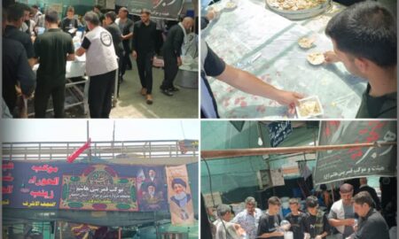 استقرار موکب‌های شهرستان برخوار در عتبات عالیات؛ بیش از ۲۵۰ خادم در خدمت زائران اربعین حسینی