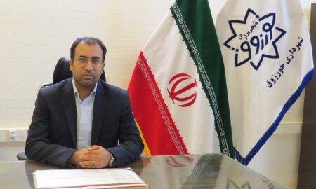 پیام شهردار و رئیس شورای اسلامی خورزوق در پی شهادت پلیس مدافع امنیت مهدی مهدوی کیا