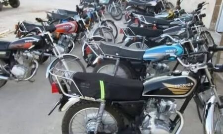 توقیف ۱۵ موتورسیکلت متخلف در برخوار