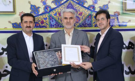 فرمانداران، بخشداران و شهرداران ادوار برخوار تجلیل شدند+ تصاویر