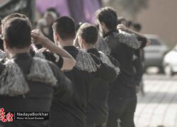 تصاویر| قافله عزاداری ۲۸ صفر در شهر شاپورآباد