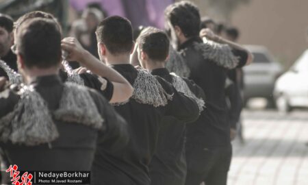 تصاویر| قافله عزاداری ۲۸ صفر در شهر شاپورآباد