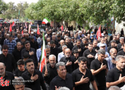 تصاویر| قدم‌های عاشقی جاماندگان اربعین در دستگرد برخوار