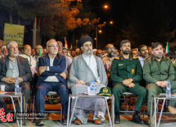 تصاویر| یادواره شهدای شهر حبیب آباد
