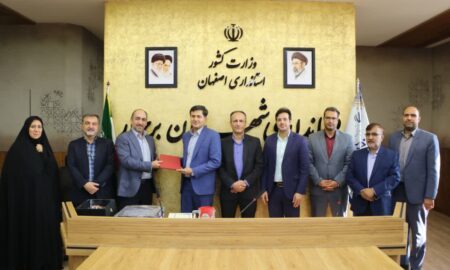 حجت حاج‌حسنی رئیس جدید اداره منابع آب برخوار شد